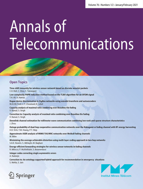 Annals of Telecommunications
